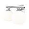 Z-Lite Neoma Vanity, 2-Light, 13.5 In.W x 6.75 In.L x 7.25 In.H, Chrome /Opal Etched 1100-2V-CH - alternate 6